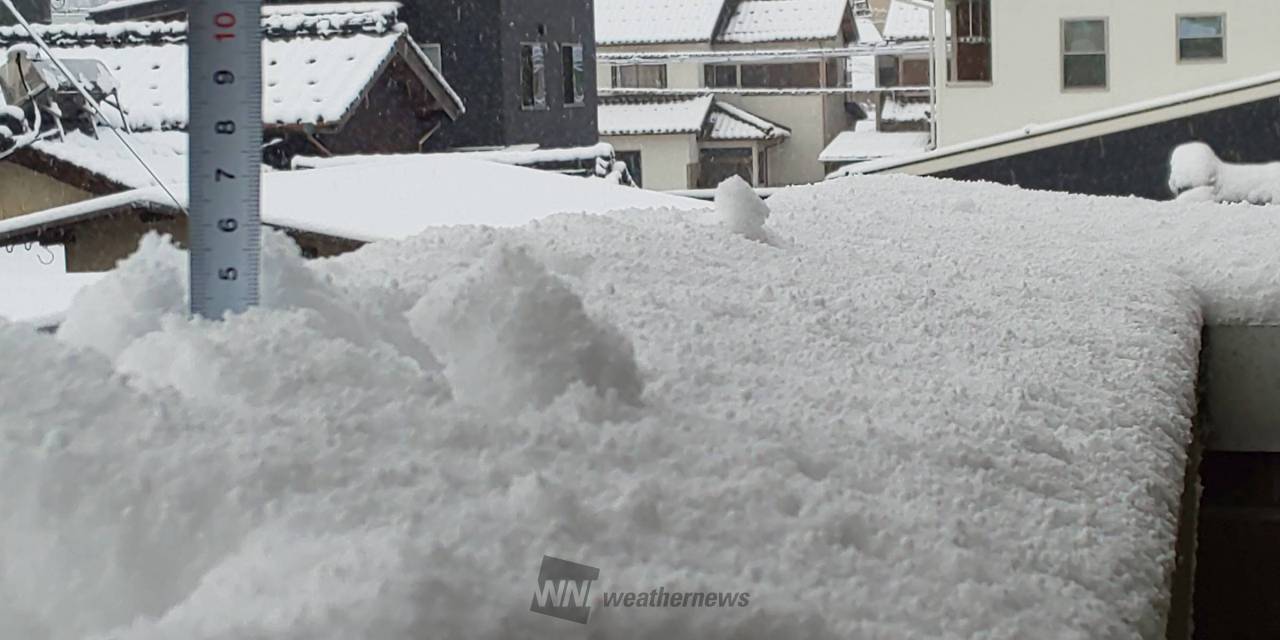 初雪で積雪も！ 西日本の雪の様子 注目の空の写真 ウェザーニュース