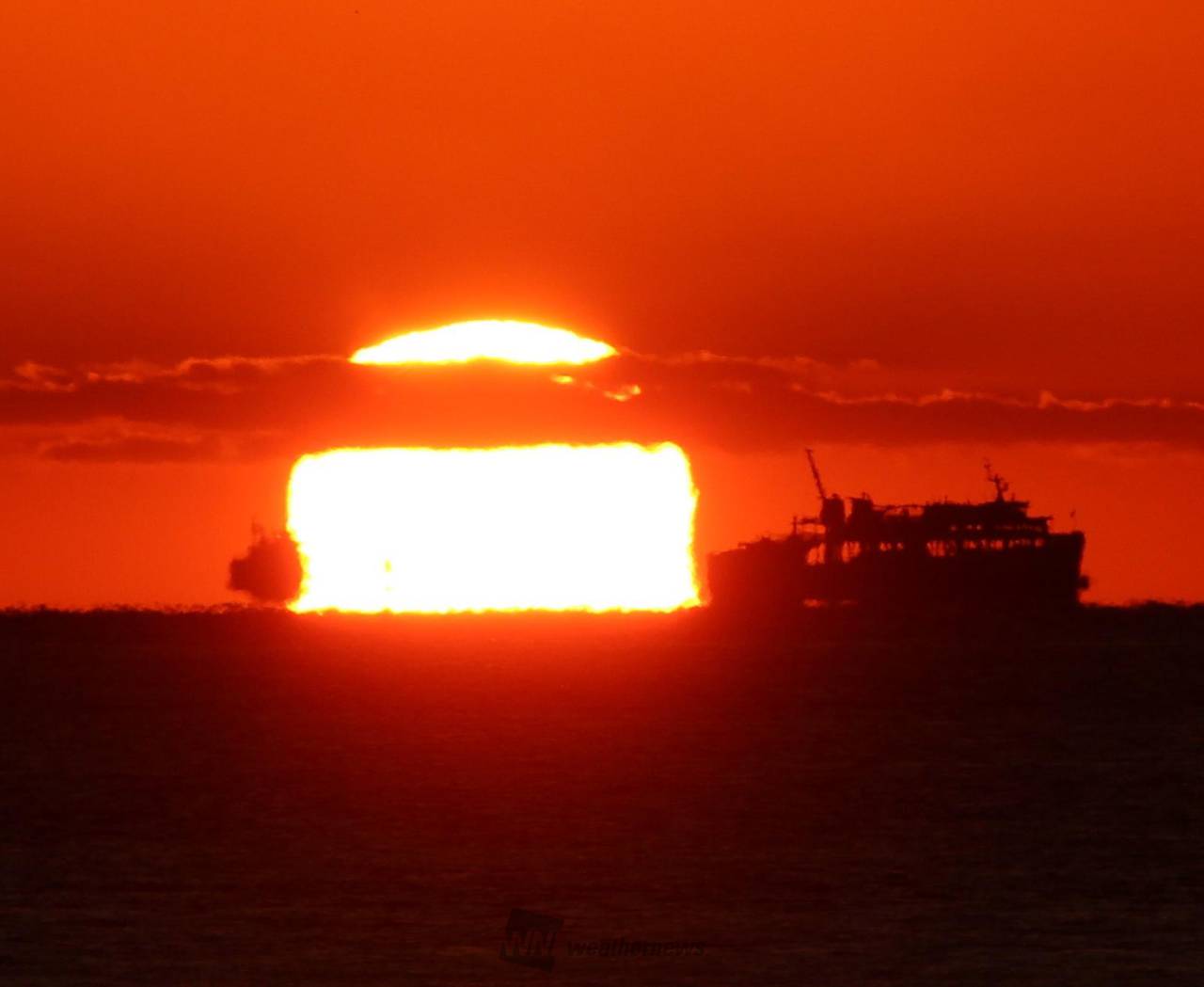 風早のだるま夕日 風早のだるま夕日 09-11-26 | GANREF