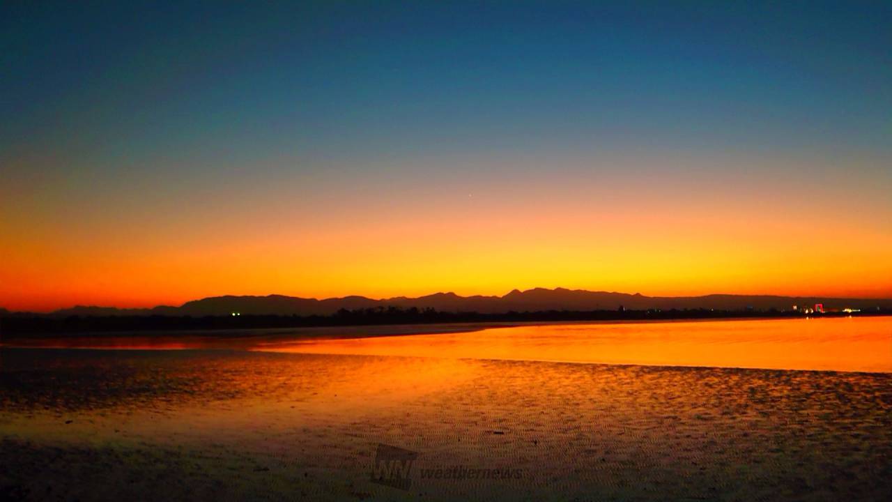 夕焼けタイム 注目の空の写真 ウェザーニュース