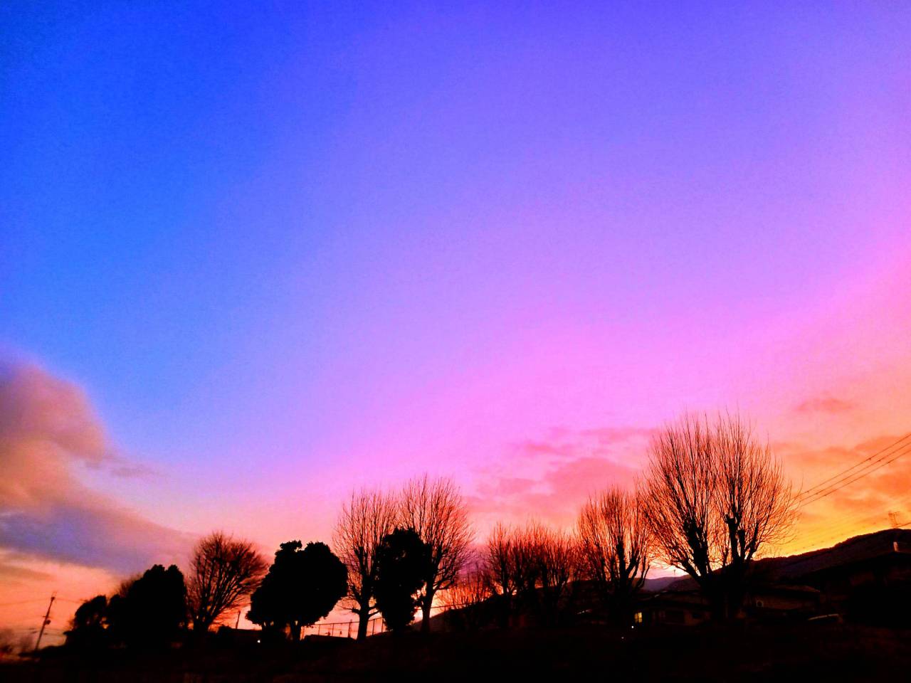 夕焼けタイム 注目の空の写真 ウェザーニュース