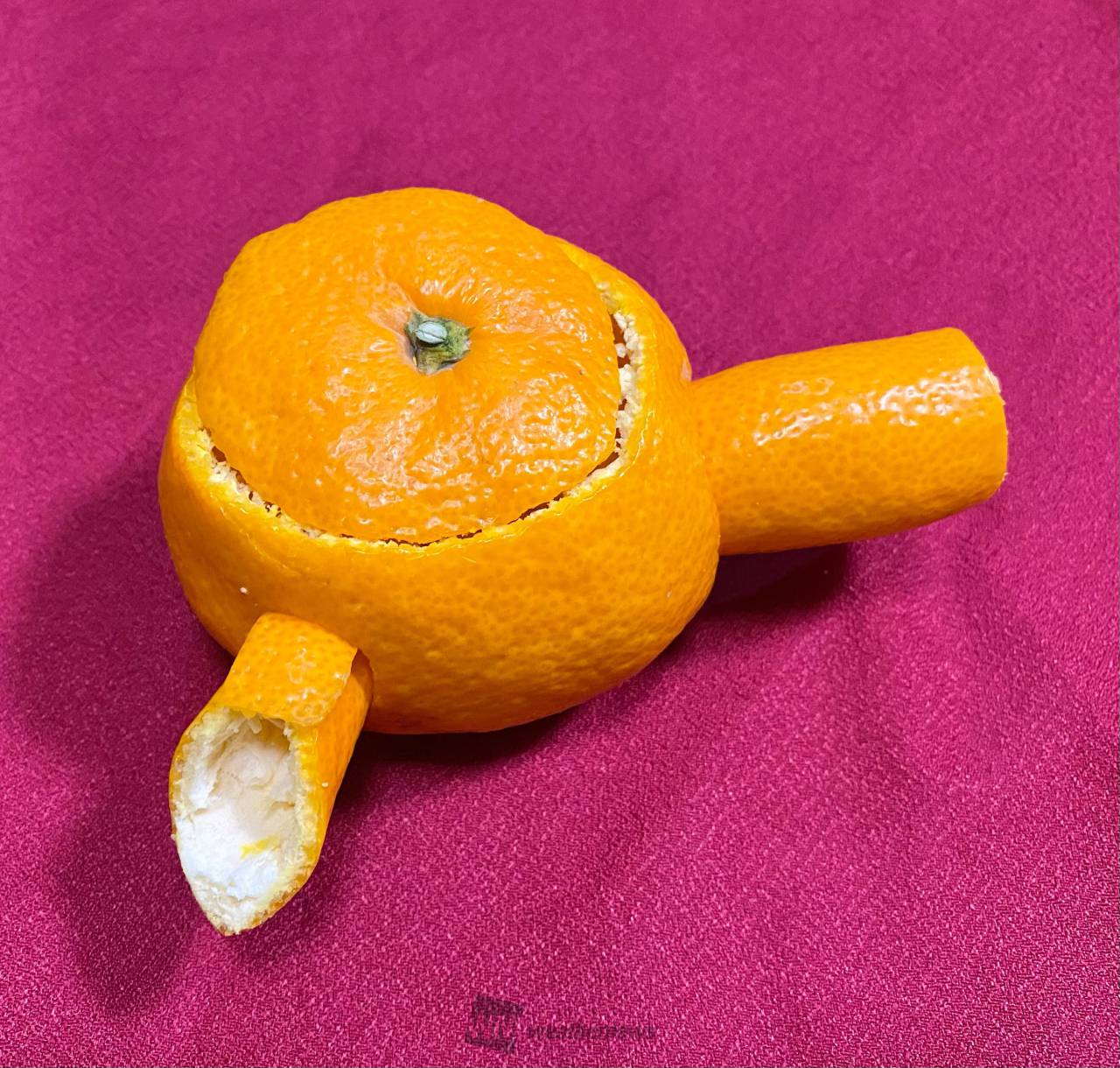 みかんの皮で作ろう♪ 注目の空の写真 ウェザーニュース