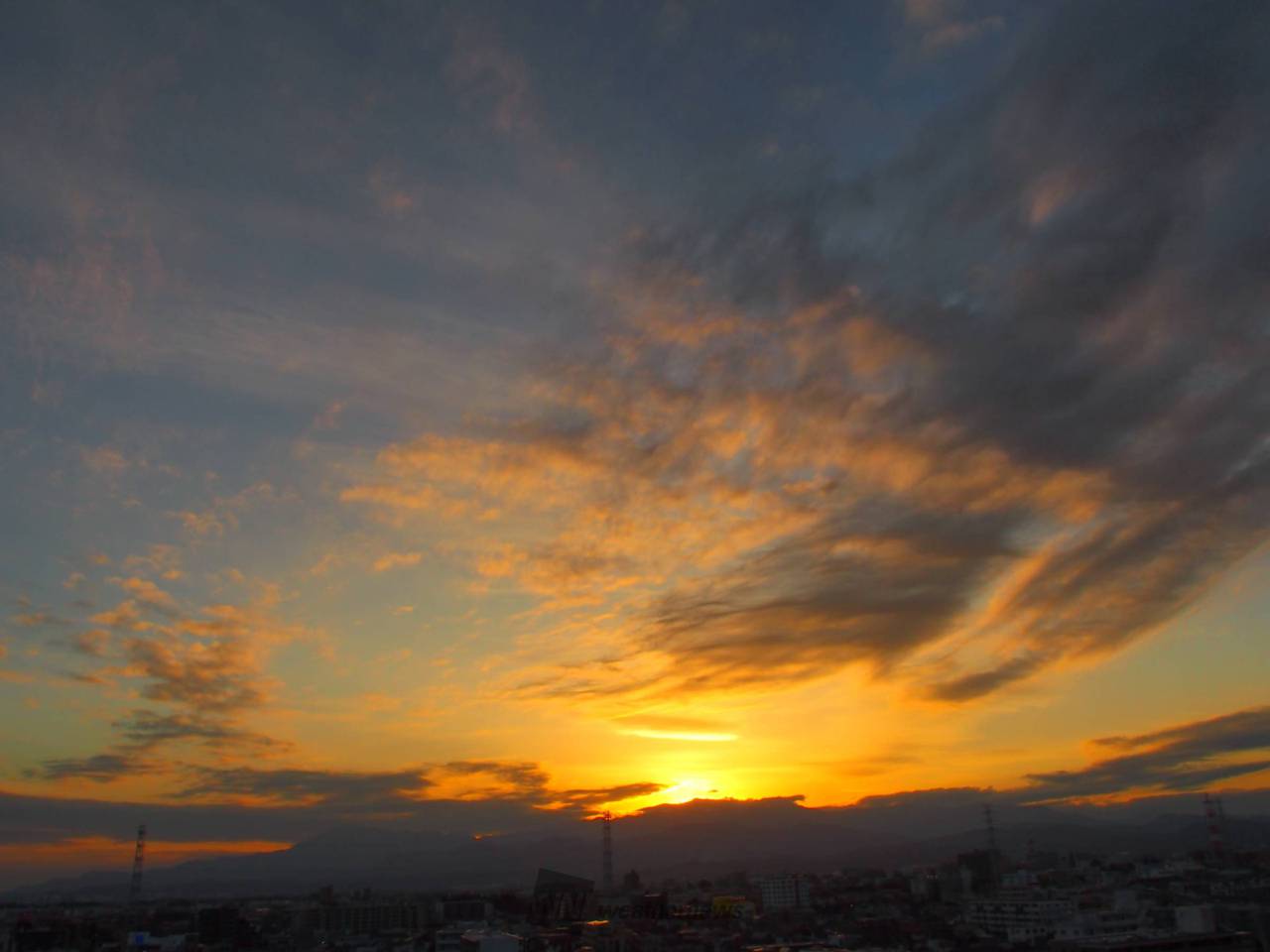 夕焼けタイム 注目の空の写真 ウェザーニュース
