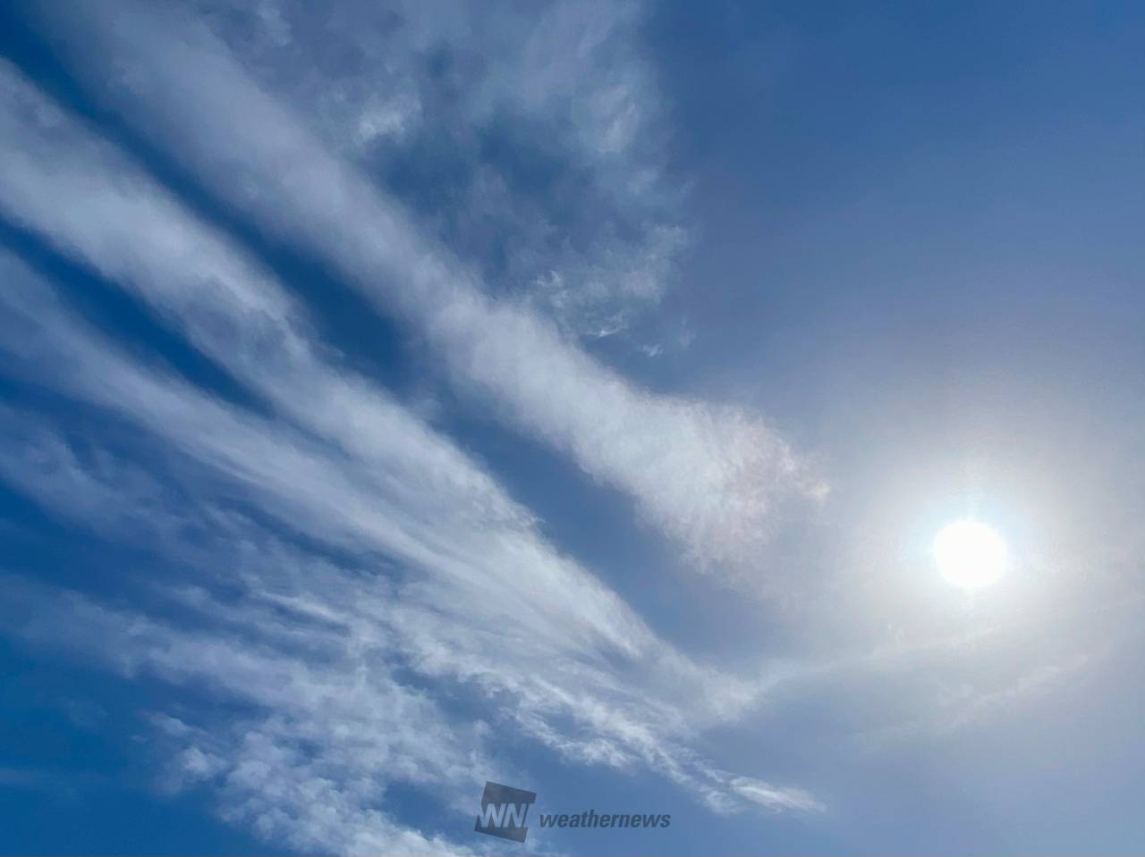 見上げれば綺麗な雲 注目の空の写真 ウェザーニュース