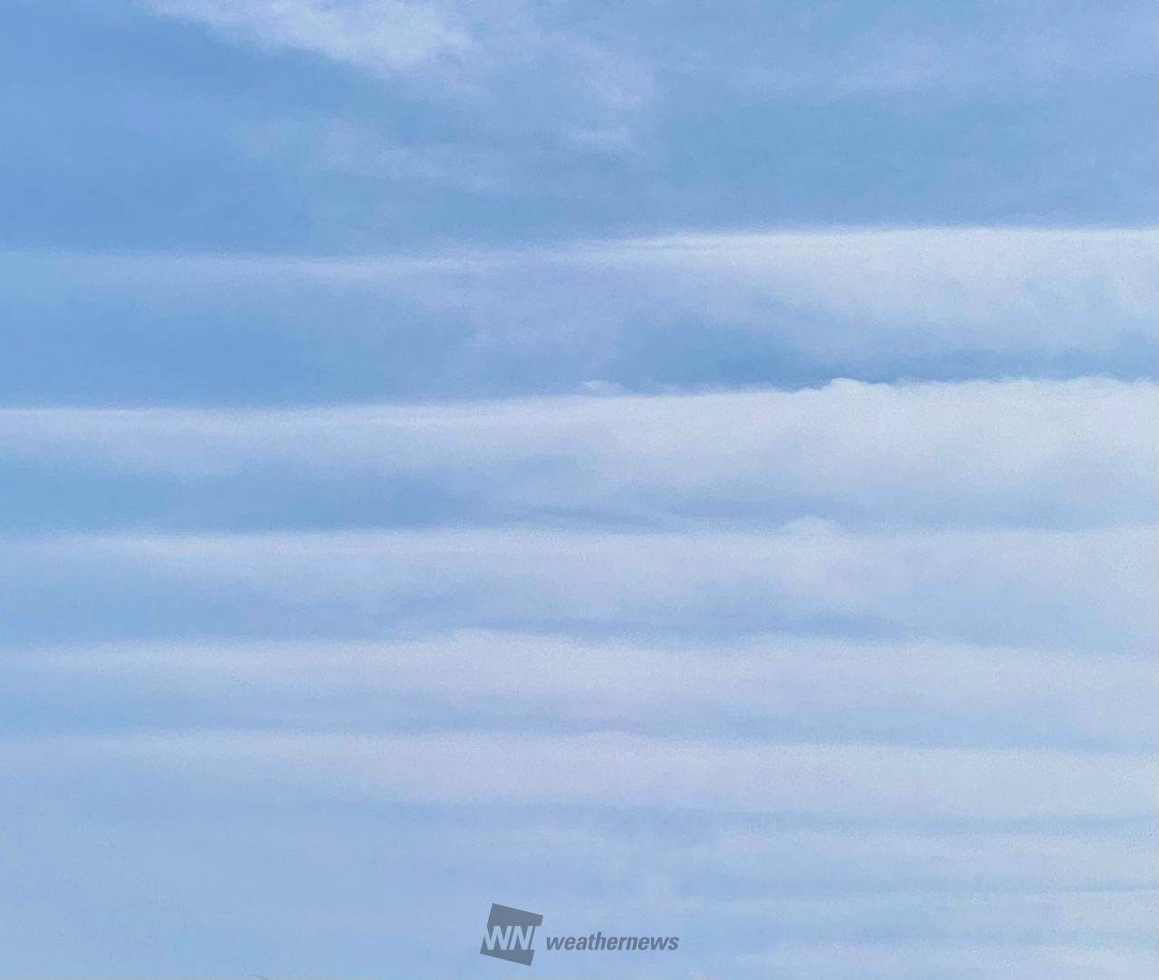見上げれば綺麗な雲 注目の空の写真 ウェザーニュース