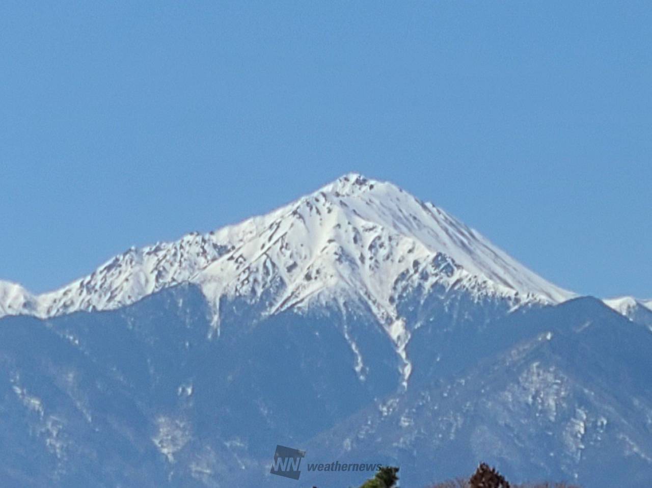 絶景の冬山 注目の空の写真 ウェザーニュース