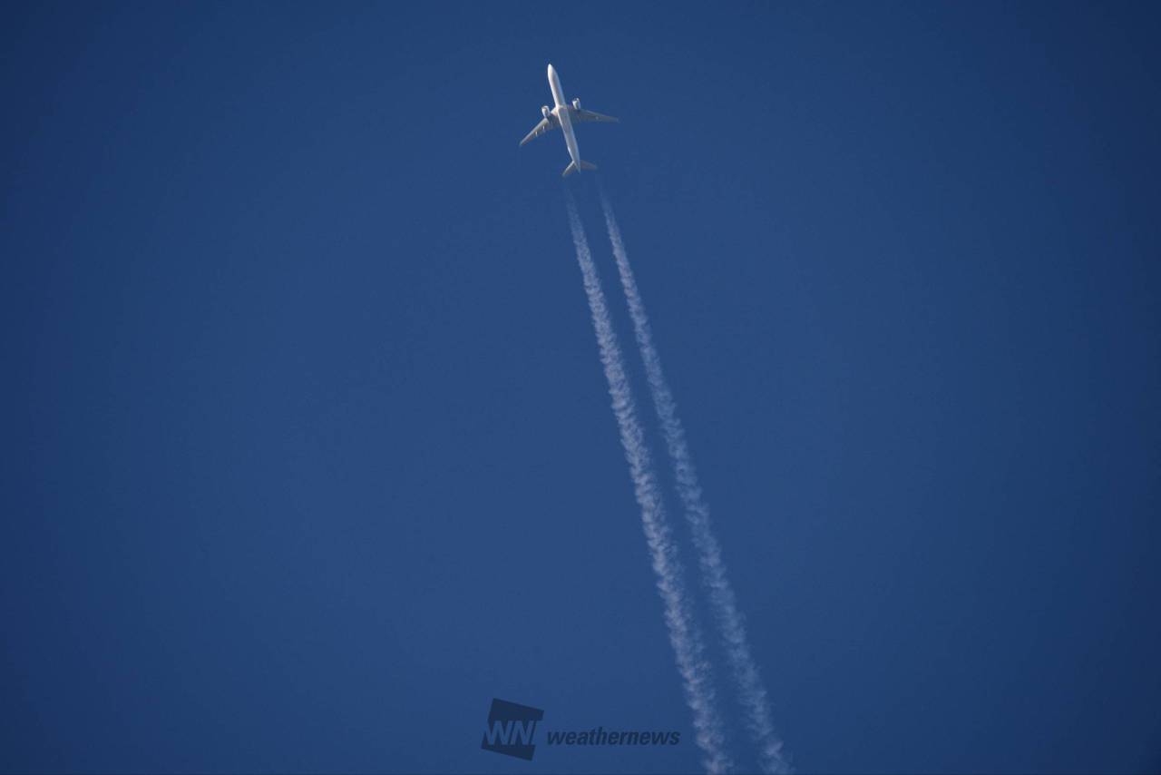 飛行機雲コレクション 注目の空の写真 ウェザーニュース