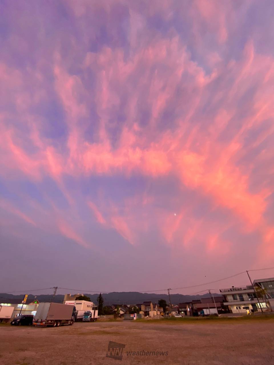 夕焼けタイム 注目の空の写真 ウェザーニュース