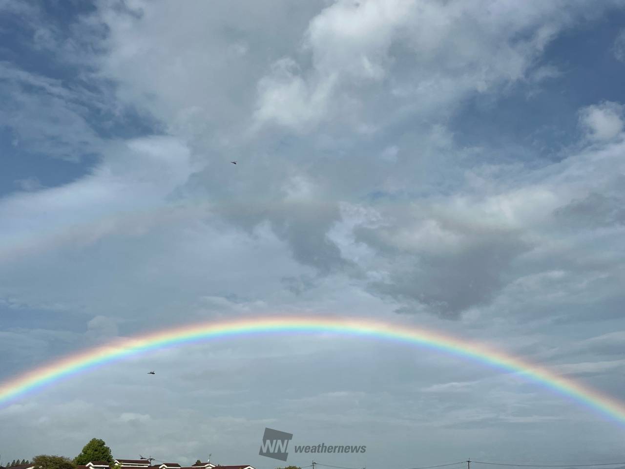 朝虹みえた 注目の空の写真 ウェザーニュース