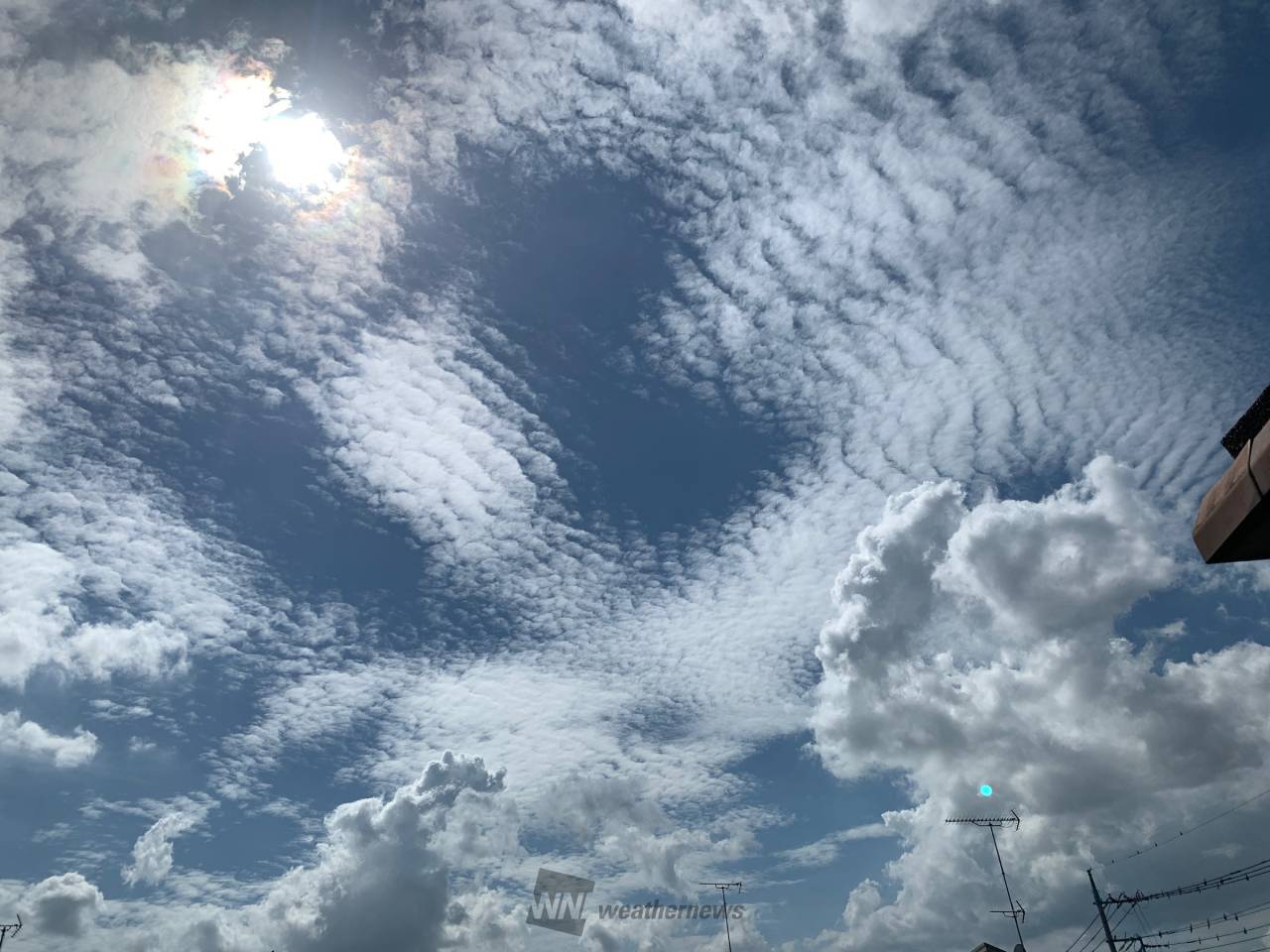夏の雲と秋の雲が同居 注目の空の写真 ウェザーニュース