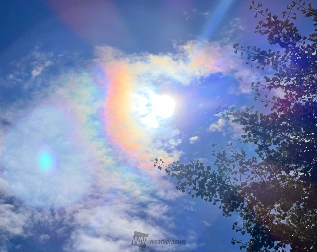 空に虹色発見！ 注目の空の写真 ウェザーニュース