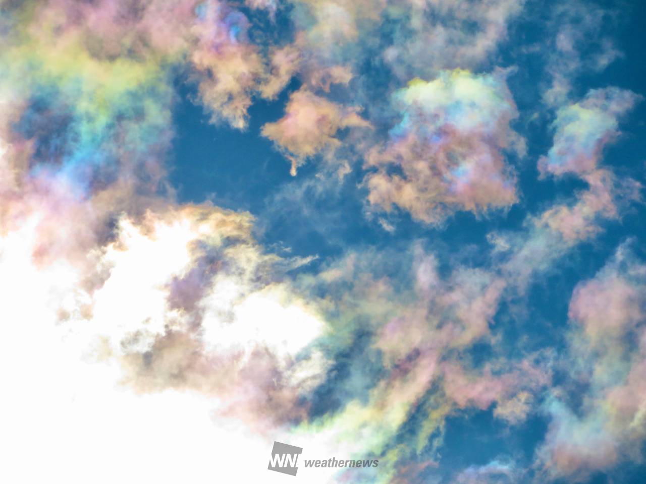 空に虹色発見！ 注目の空の写真 ウェザーニュース