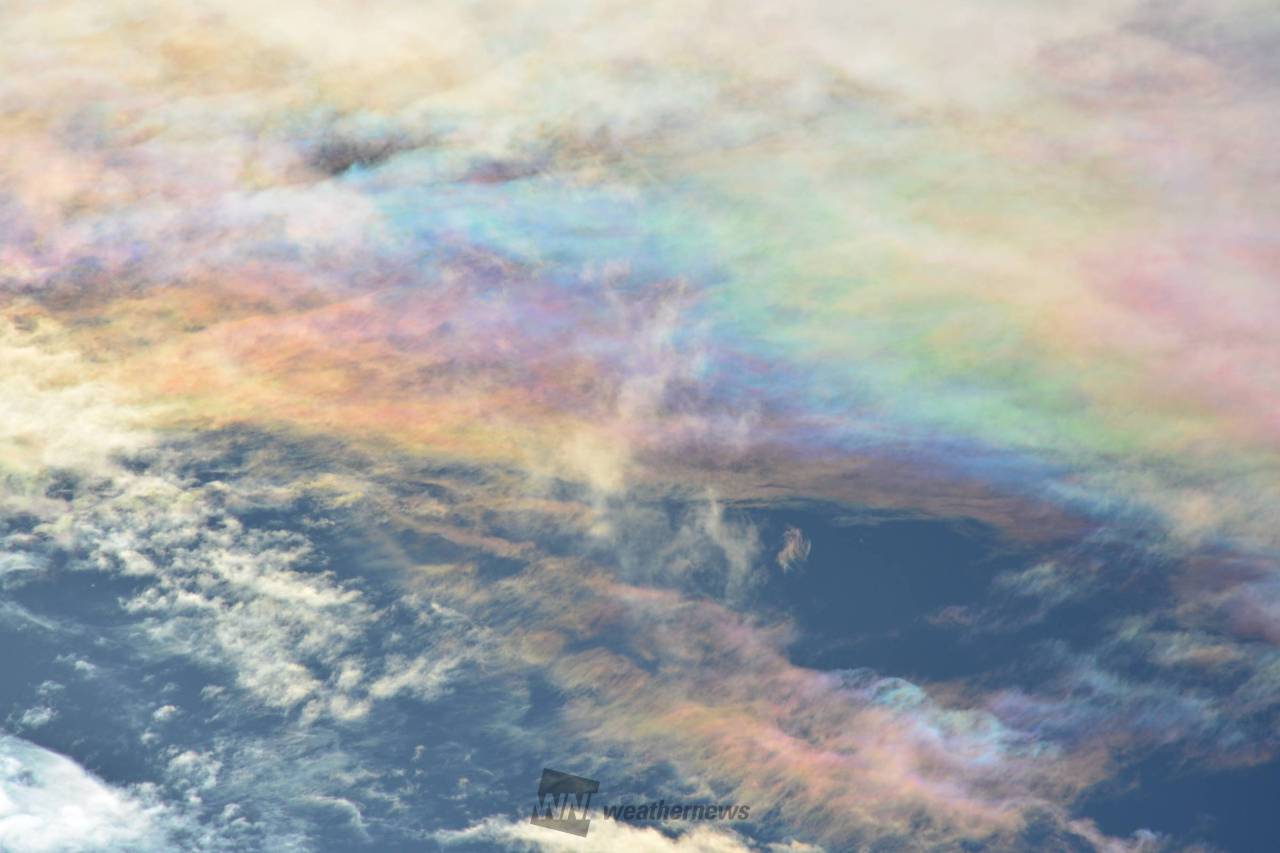 空に虹色発見！ 注目の空の写真 ウェザーニュース
