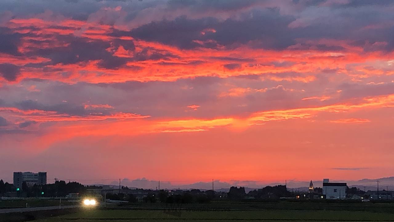 夕焼けタイム 注目の空の写真 ウェザーニュース
