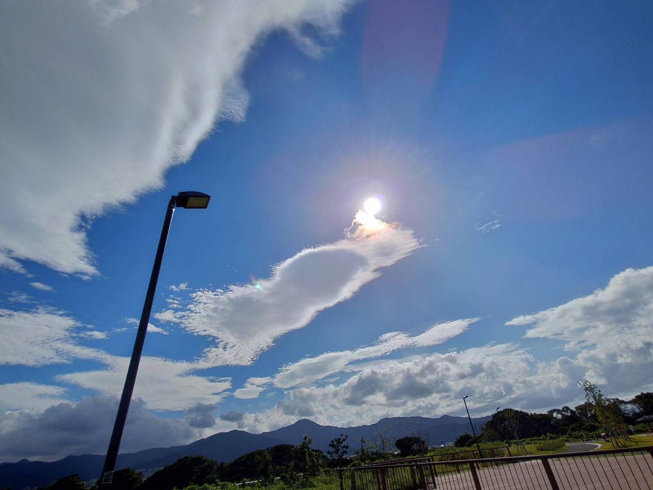 貴重な青空／ 注目の空の写真 ウェザーニュース