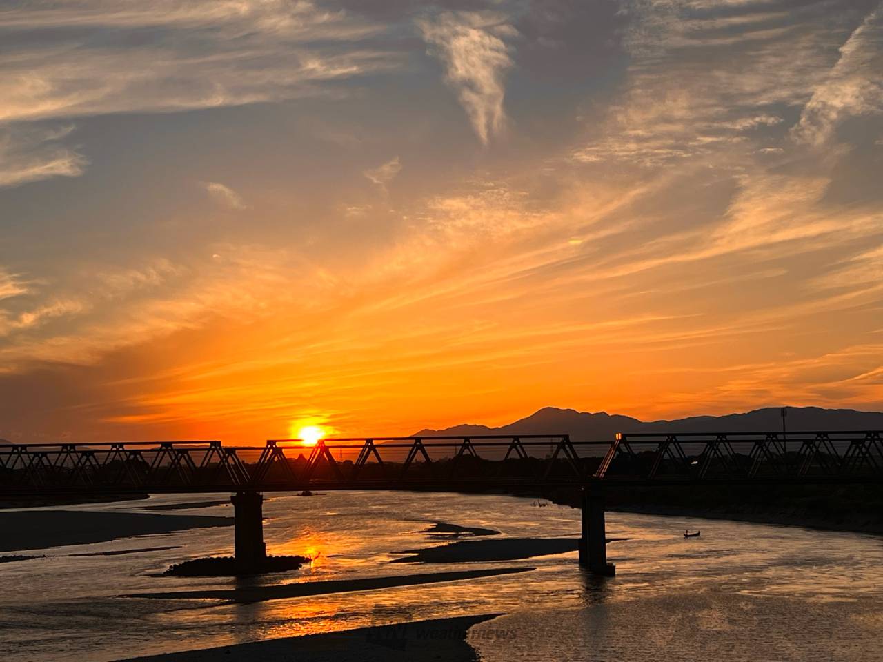 夕焼けタイム 注目の空の写真 ウェザーニュース