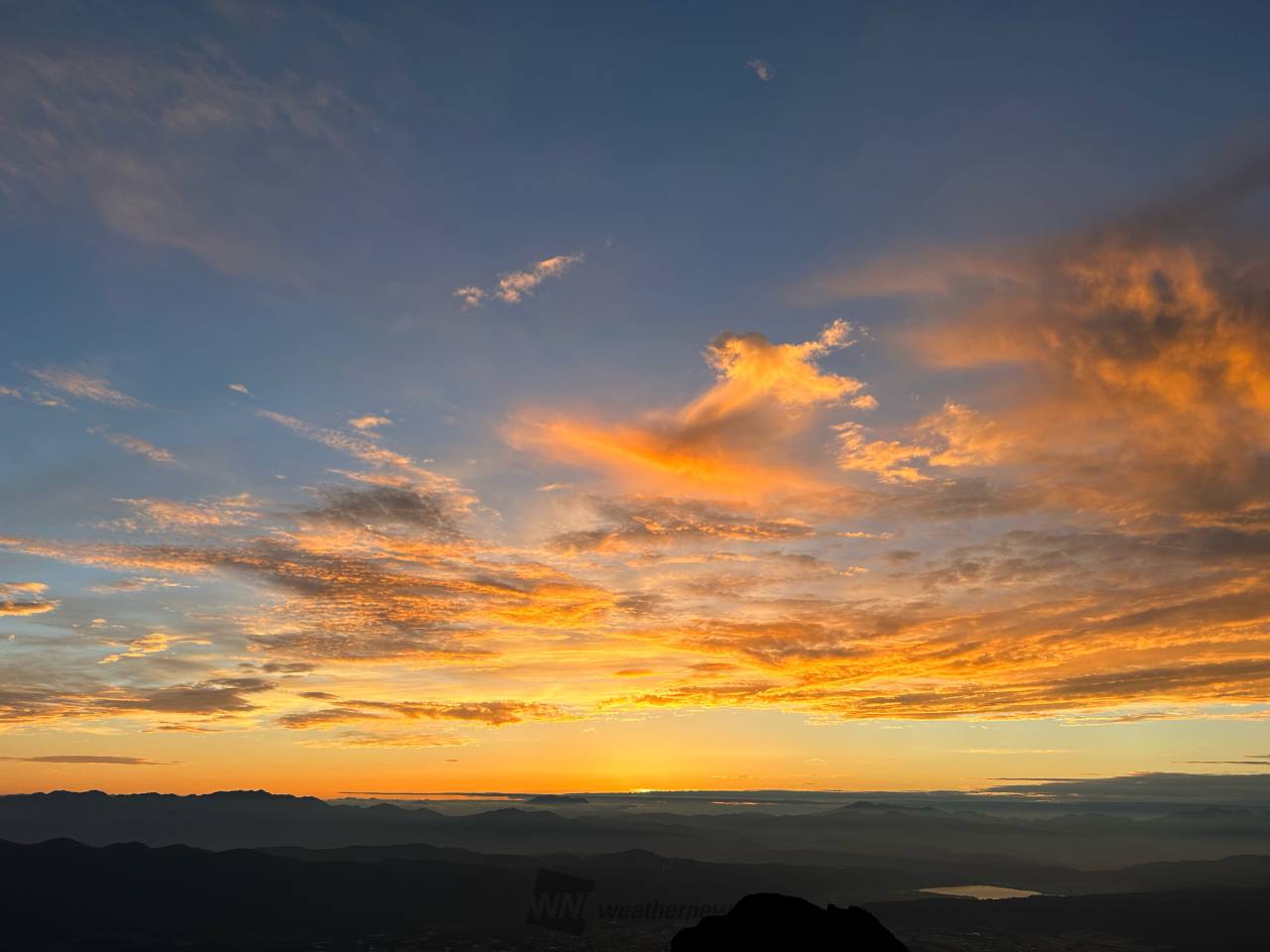 美しい夕焼け空 注目の空の写真 ウェザーニュース
