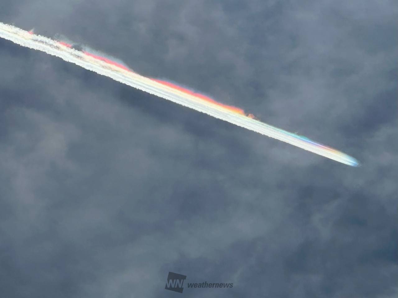 飛行機雲がくっきり 注目の空の写真 ウェザーニュース