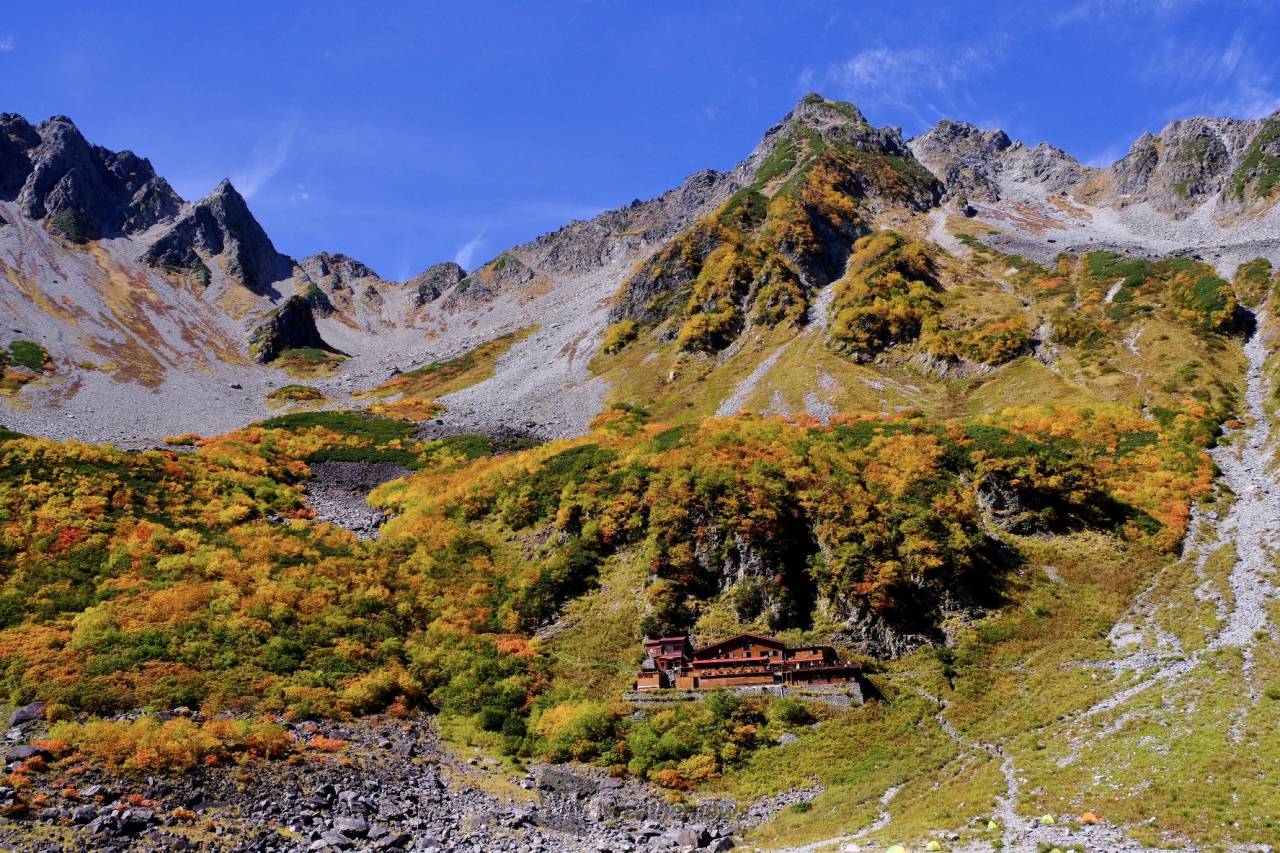 まさに紅葉絶景です...