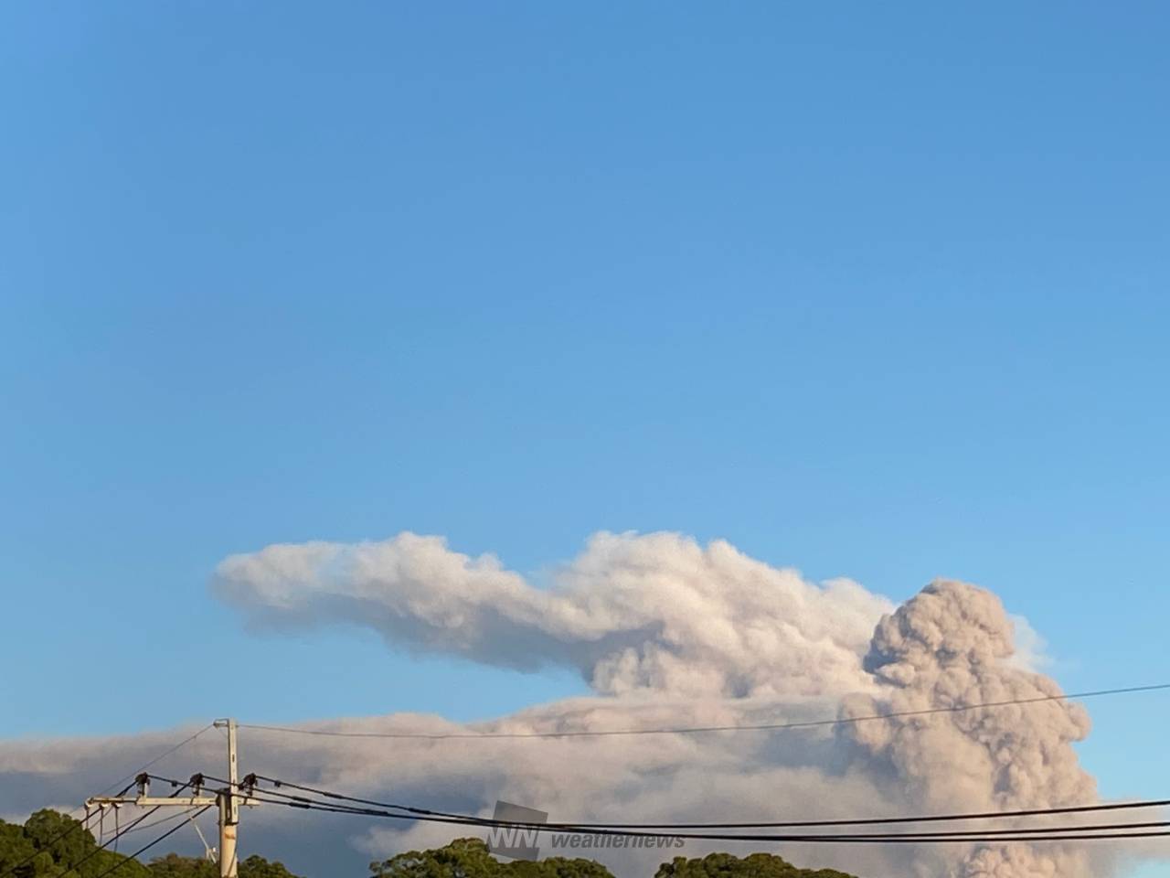 桜島が噴火 注目の空の写真 ウェザーニュース