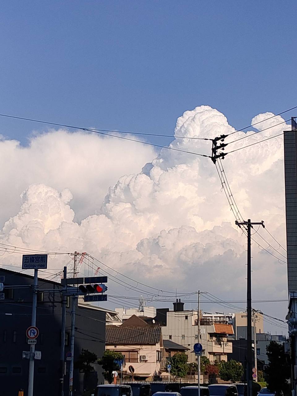 怪しい雲を監視中 注目の空の写真 ウェザーニュース