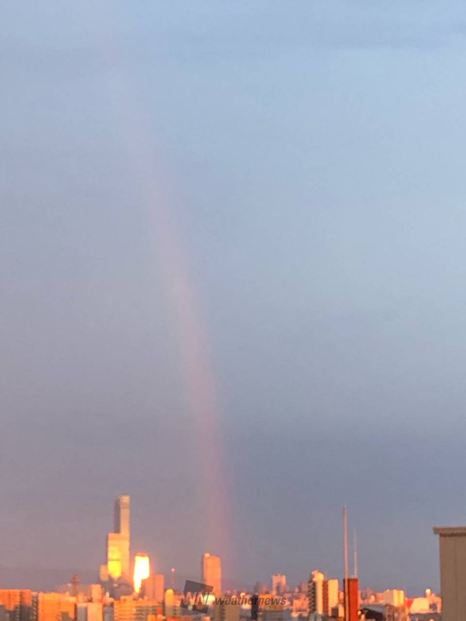 虹が出現 注目の空の写真 ウェザーニュース
