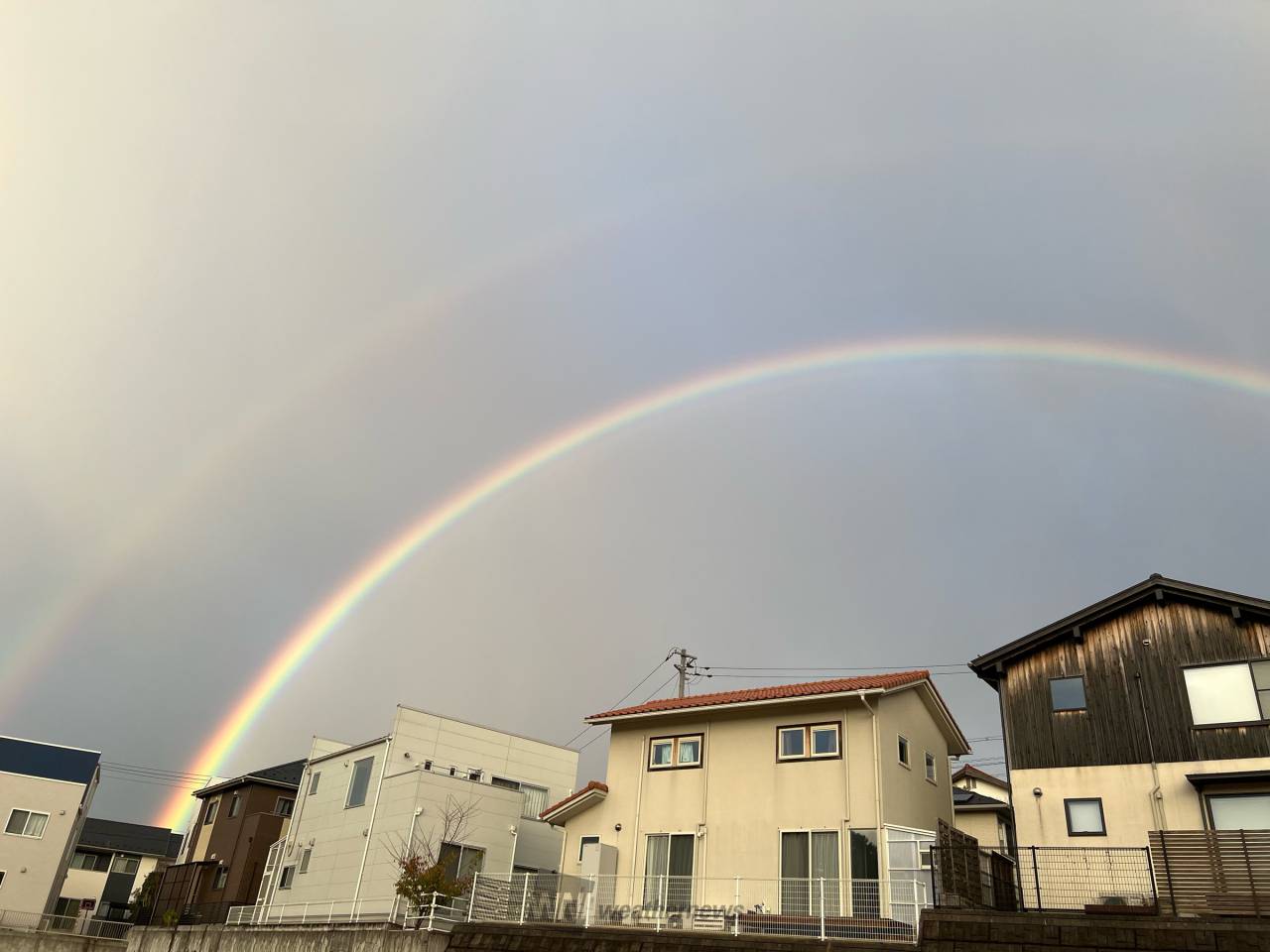 虹が出現！ 注目の空の写真 ウェザーニュース