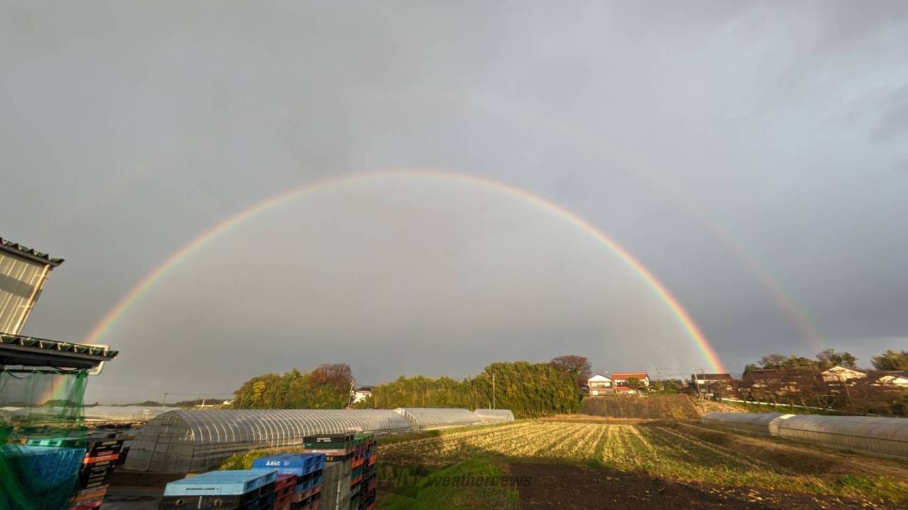 虹が出現！ 注目の空の写真 ウェザーニュース