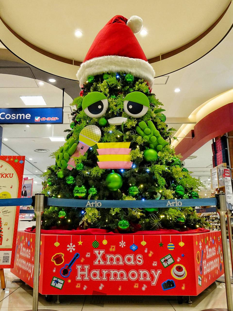ア〇オのクリスマスツリー🎄💚✨ 今年 | 千葉県市原市 | Lapin