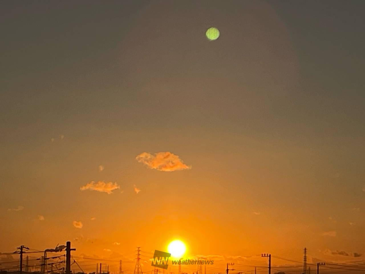 令和元年五月一日の初日の出の写真 初日の出2024／ 注目の空の写真 ウェザーニュース