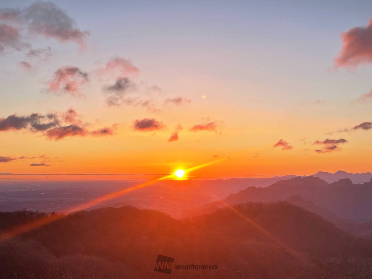 初日の出2024／ 注目の空の写真 ウェザーニュース