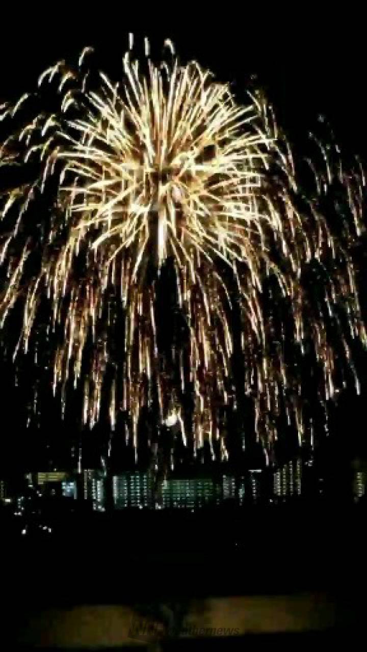 ゲリラ花火今日川崎