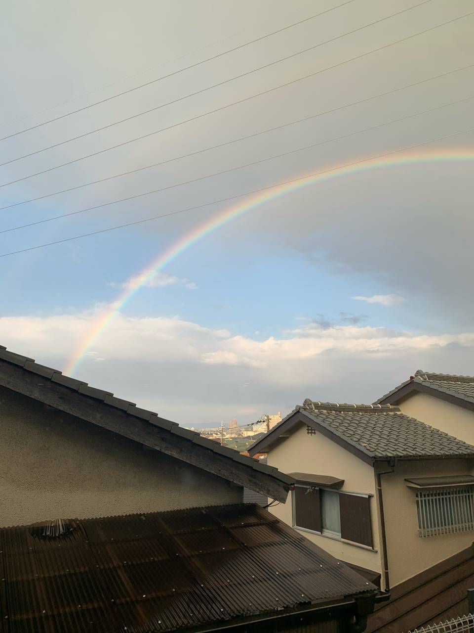 大阪で虹が出現 注目の空の写真 ウェザーニュース