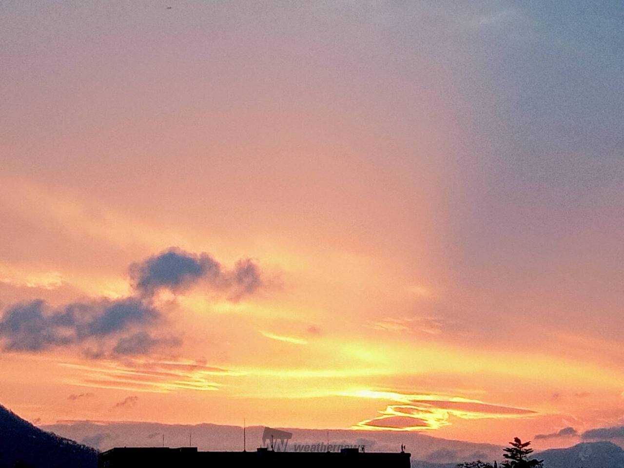 夕焼けタイム 注目の空の写真 ウェザーニュース