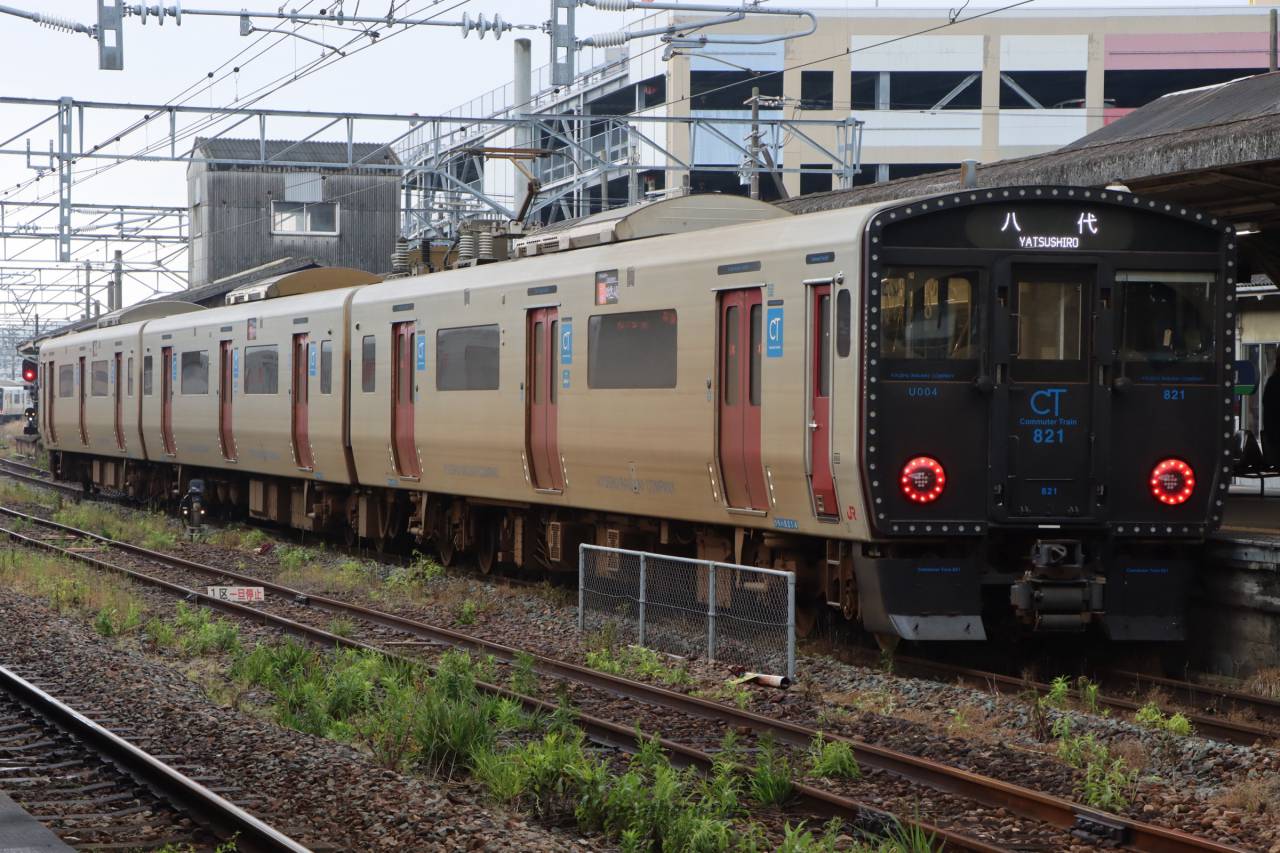 4321M 区間快速八代行き、821系U | 佐賀県鳥栖市 | 九州好きの元鉄道員