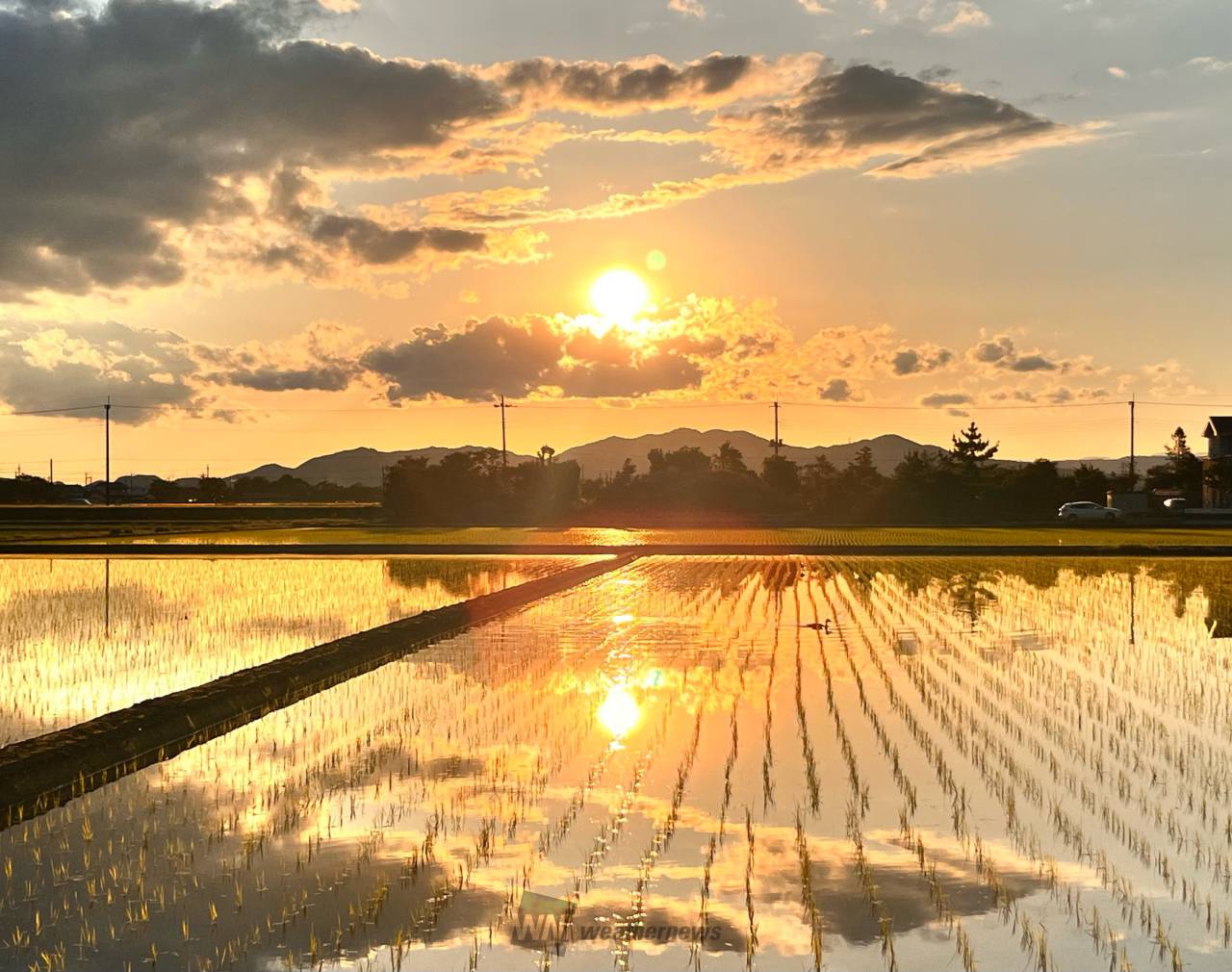 夕日・夕焼け写真館 注目の空の写真 ウェザーニュース