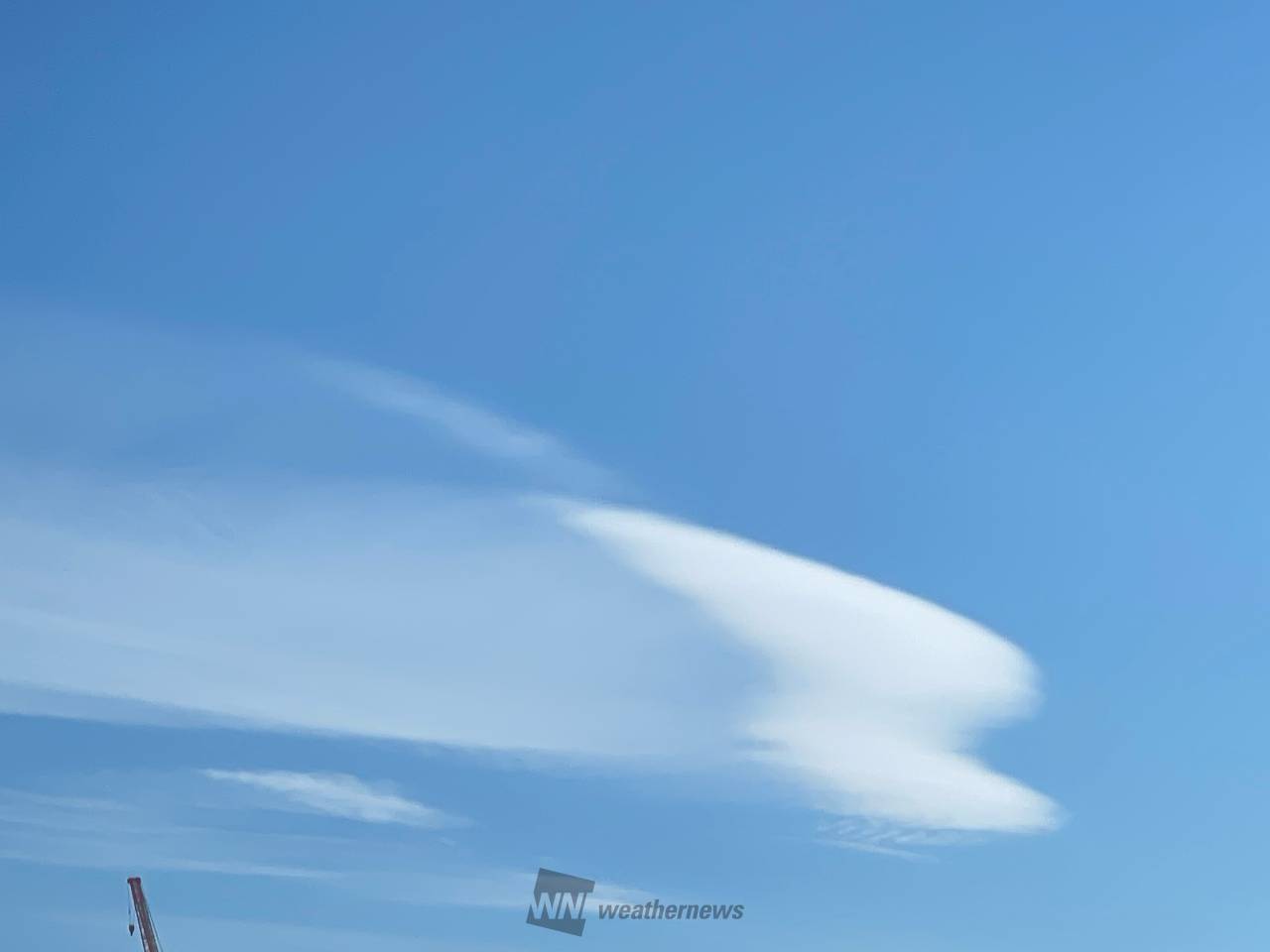 空にボワっとした塊の雲 注目の空の写真 ウェザーニュース