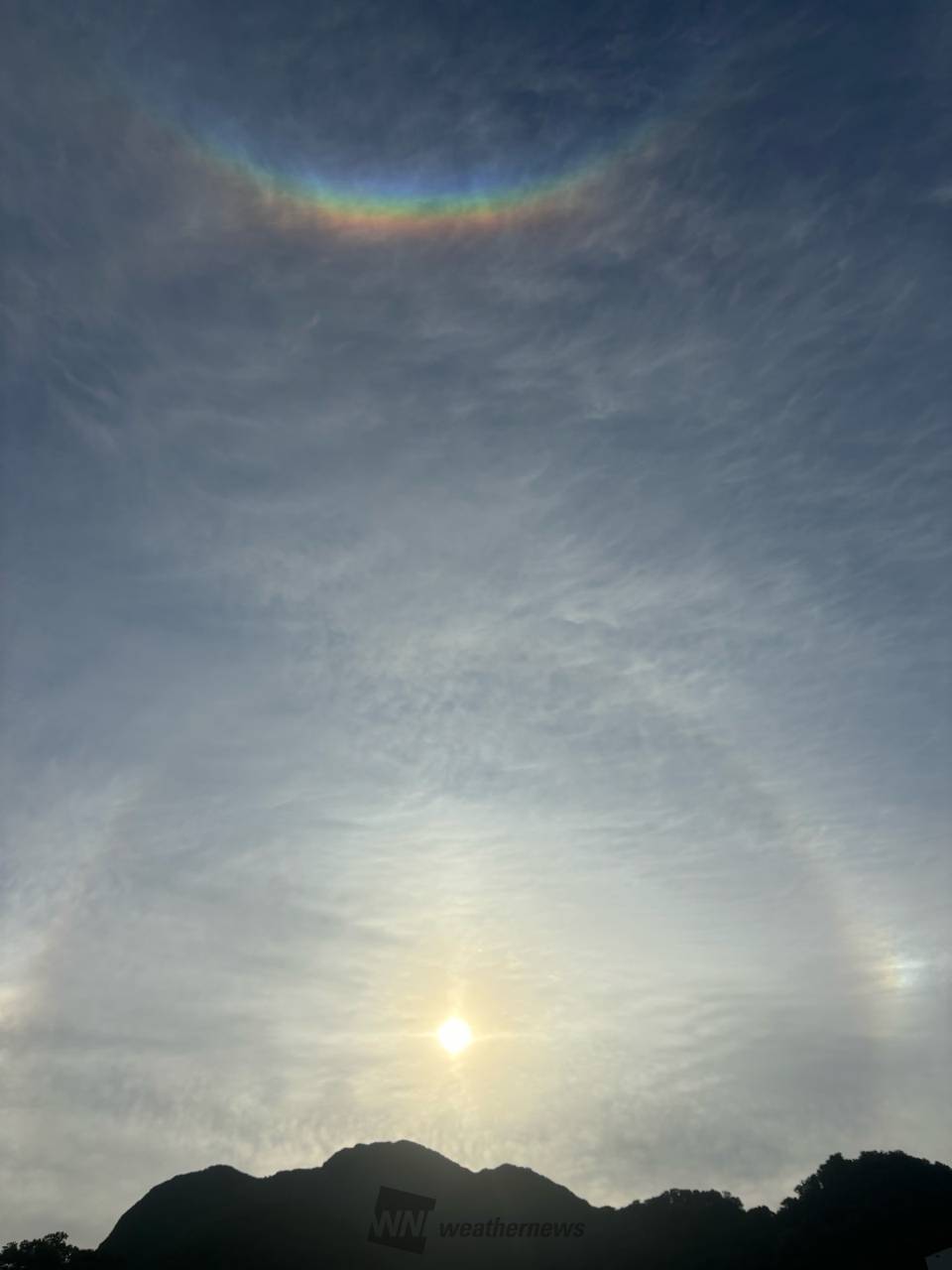 東日本で虹色現象 注目の空の写真 ウェザーニュース