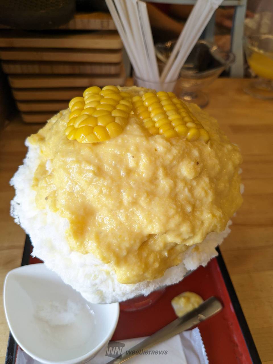 朝ごはん🍧🥄(≧▽...