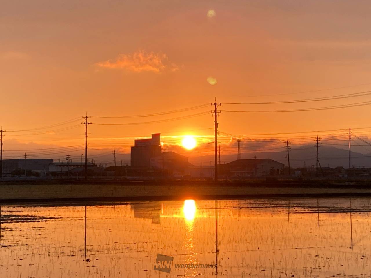 5月最後の夕日・夕焼け 注目の空の写真 ウェザーニュース