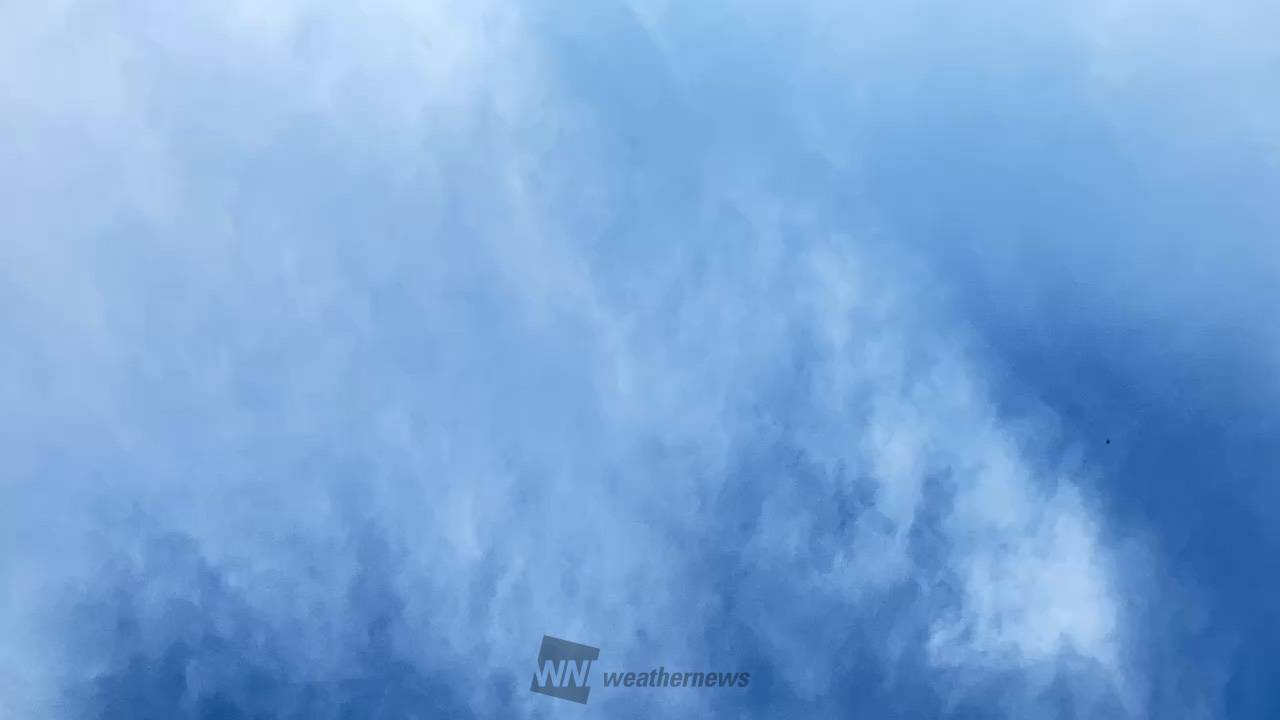 雲のタイムラプス動画 注目の空の写真 ウェザーニュース