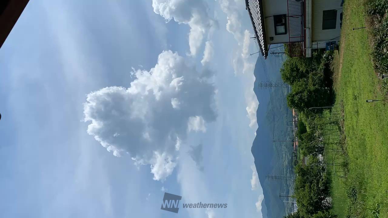 雲のタイムラプス動画 注目の空の写真 ウェザーニュース
