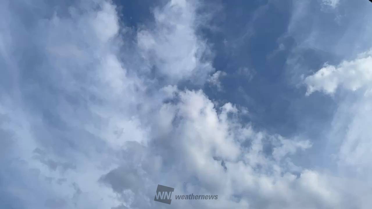 雲のタイムラプス動画 注目の空の写真 ウェザーニュース