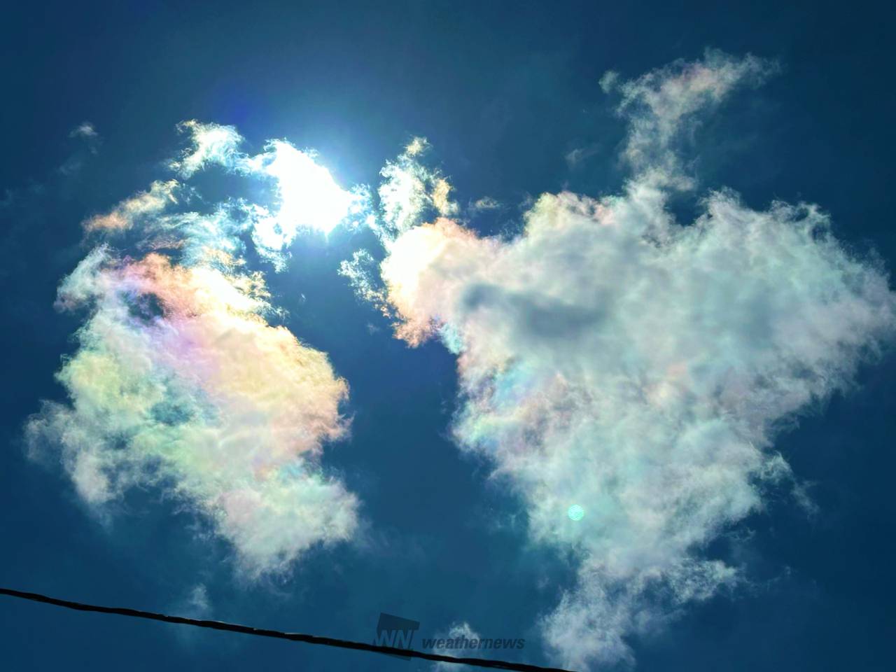 空を彩る虹色現象♪ 注目の空の写真 ウェザーニュース