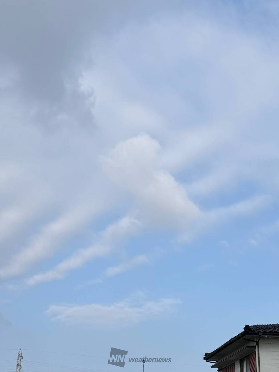 雲の形☁️ 注目の空の写真 ウェザーニュース