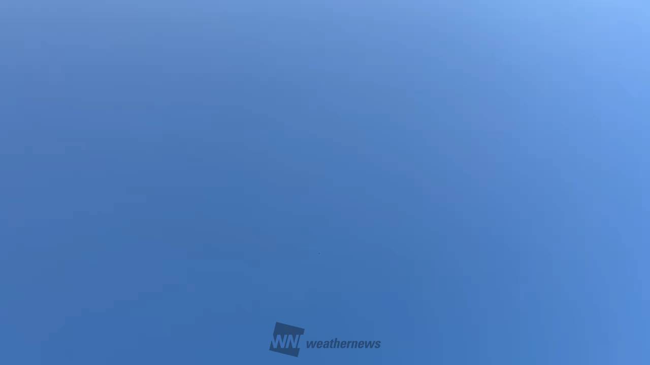 真っ青な青空 注目の空の写真 ウェザーニュース