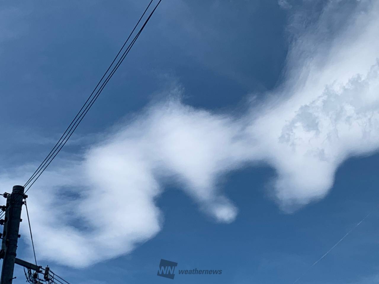 今日の雲のカタチは？ 注目の空の写真 ウェザーニュース