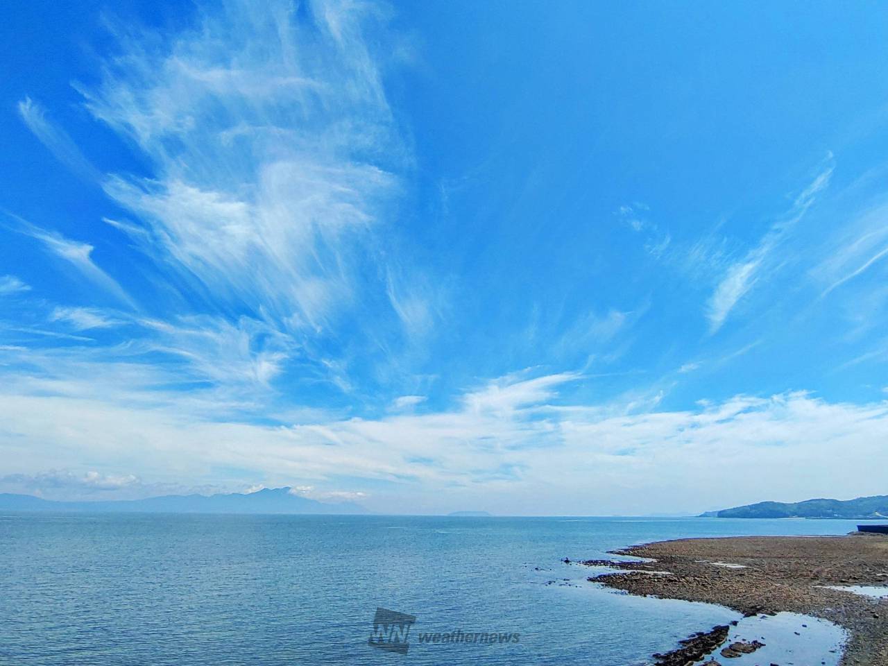 夏を感じる綺麗な青空 注目の空の写真 ウェザーニュース