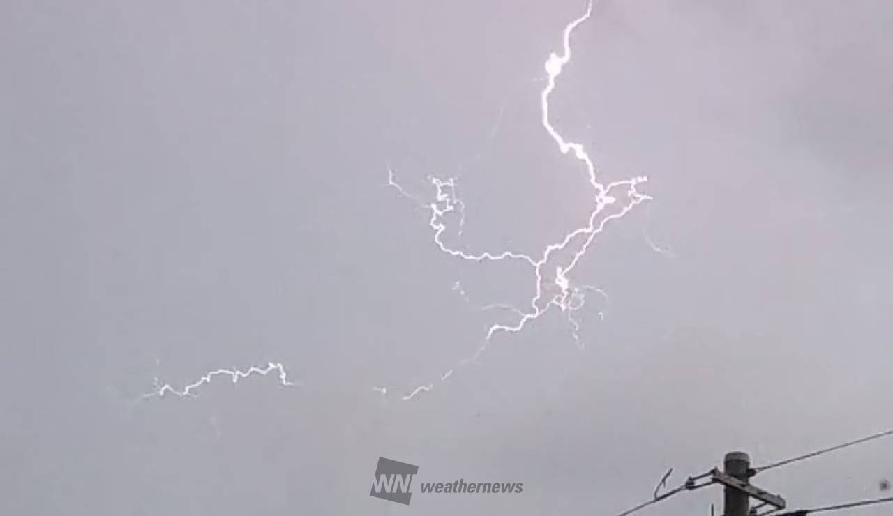 西〜東日本で雷雨 注目の空の写真 ウェザーニュース