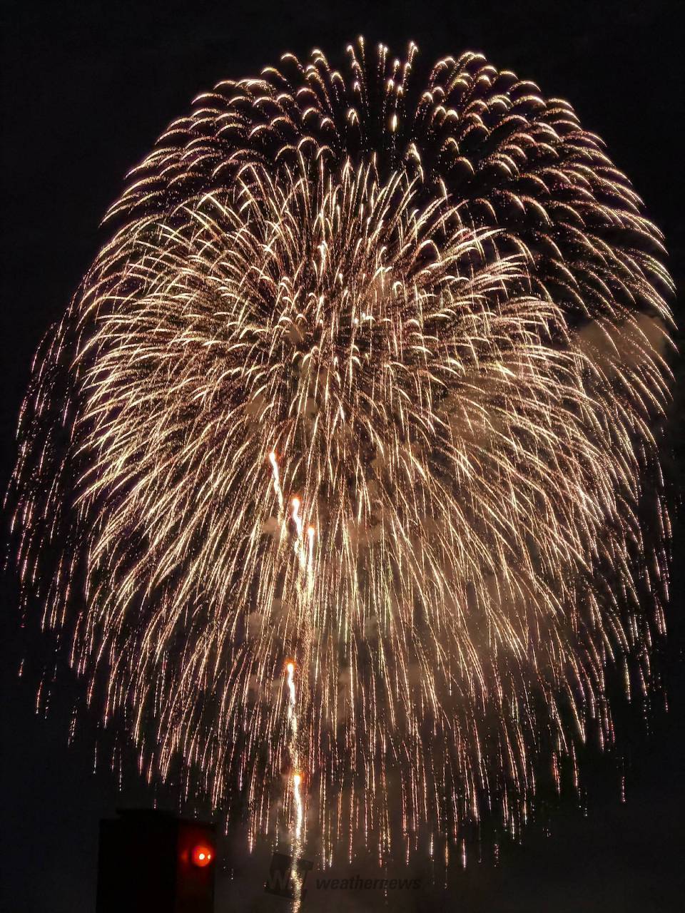 長岡まつり大花火大会 注目の空の写真 ウェザーニュース