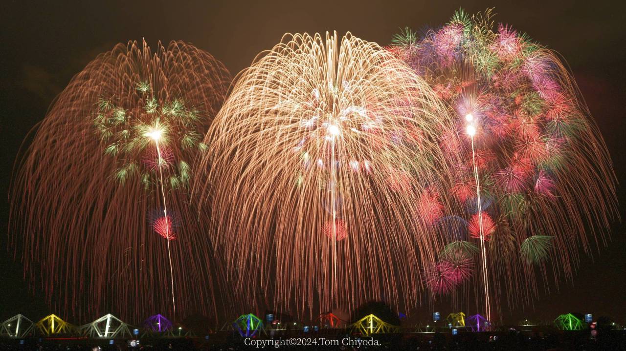 長岡まつり大花火大会 注目の空の写真 ウェザーニュース